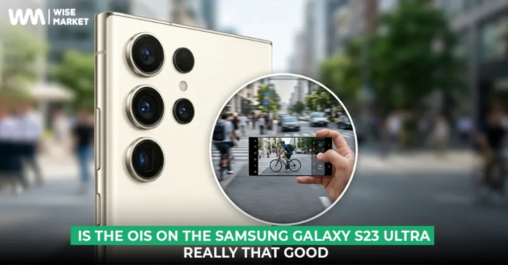 Is the OIS on the Samsung Galaxy S23 Ultra