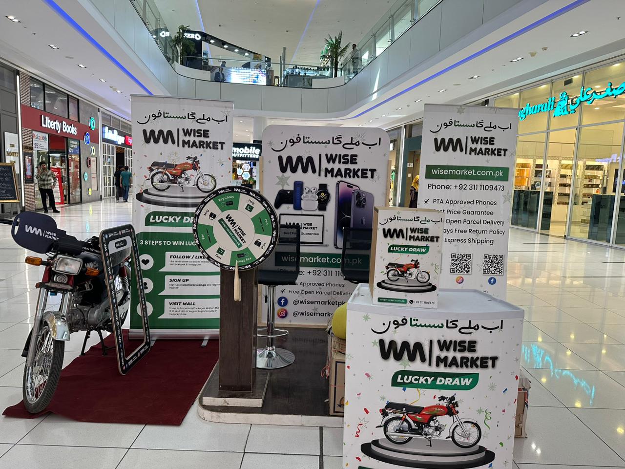 Wise Market's Lucky Draw & Giveaway Event at Packages Mall