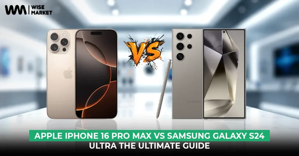 Apple iPhone 16 Pro Max vs Samsung Galaxy S24 Ultra