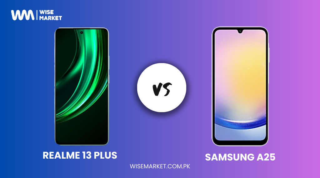 realme 13 plus vs samsung a25