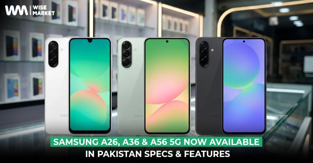 Samsung A26, A36 & A56 5G Now Available