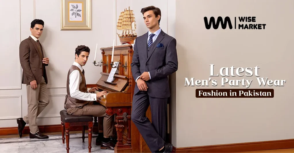 Latest Party Wear Outfits for Men in Pakistan