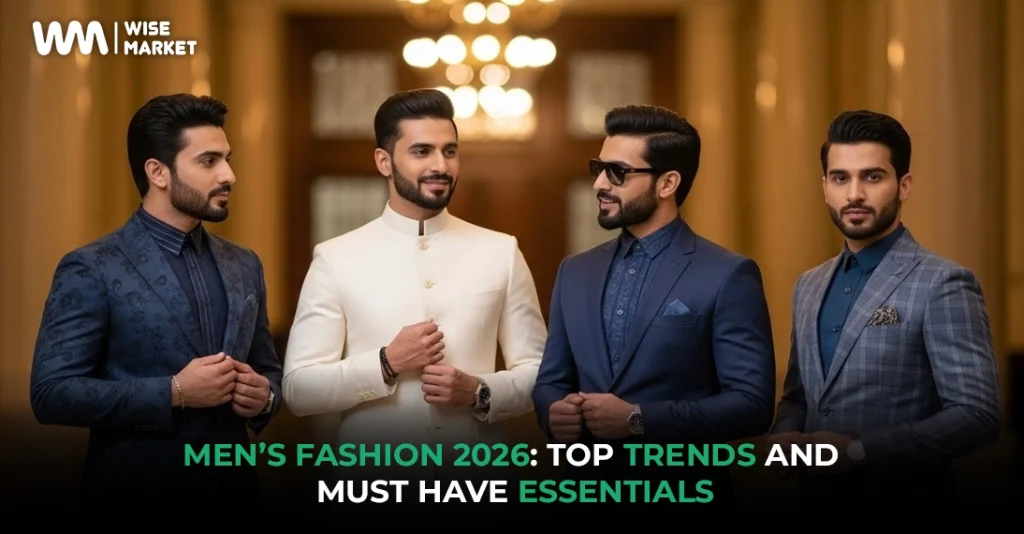 Men’s Fashion 2026 Top Trends and Must Have Essentials