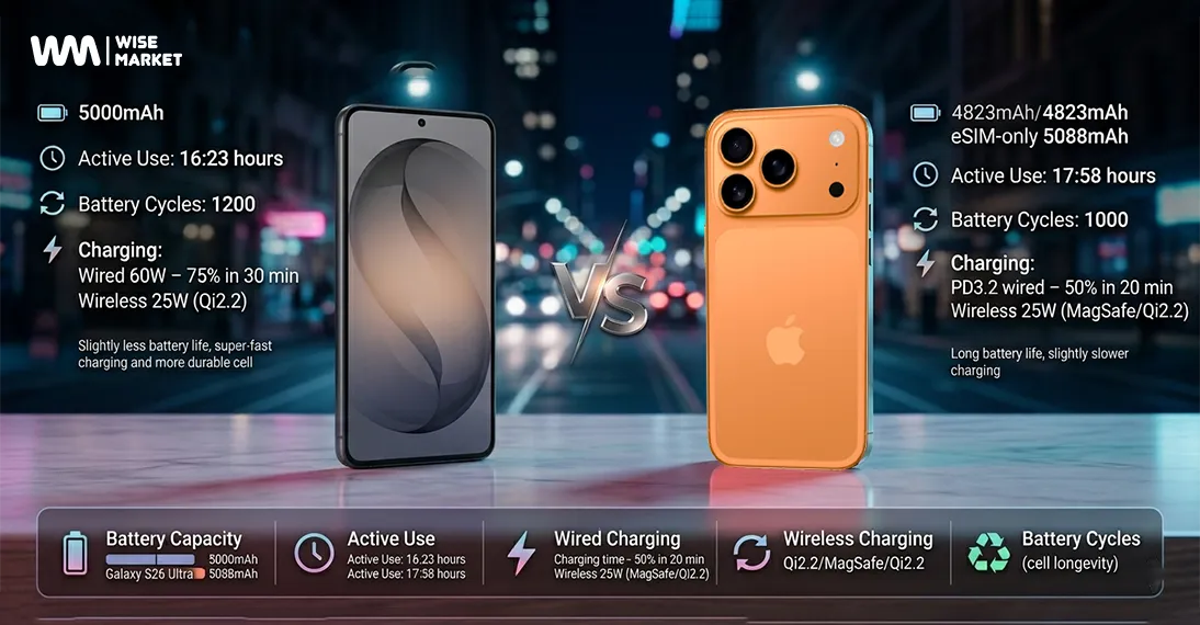 Battery Life and Charging Efficiency