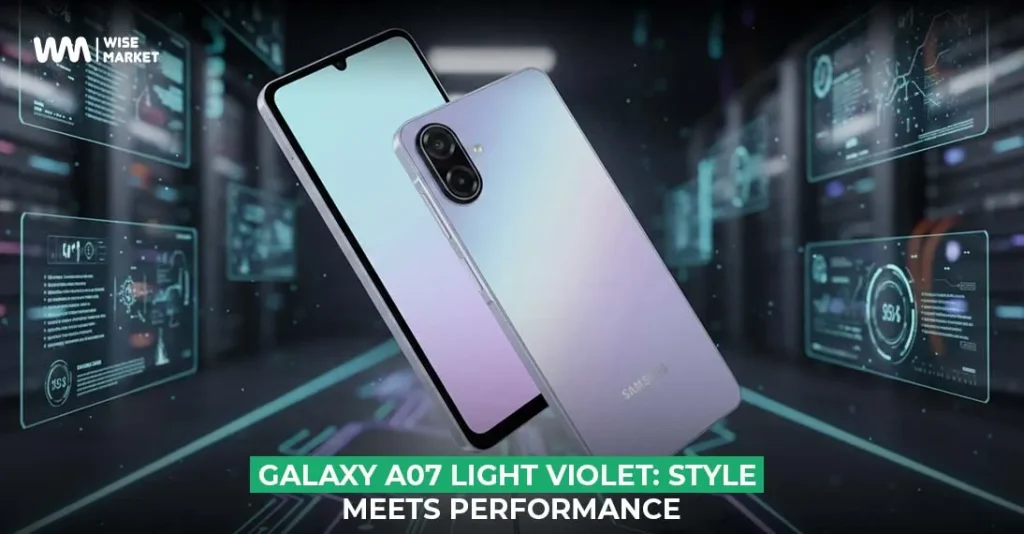 Galaxy A07 Light Violet: Style Meets Performance