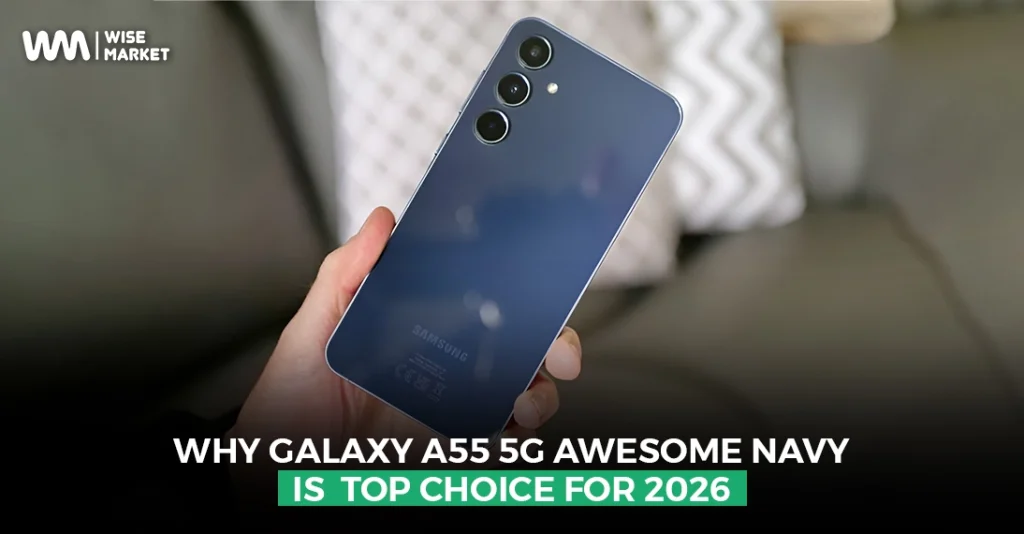 Why Galaxy A55 5G Awesome Navy is Top Choice for 2026