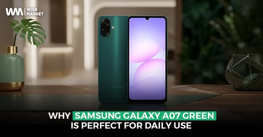 Why Samsung Galaxy A07 Green is Perfect for Daily Use