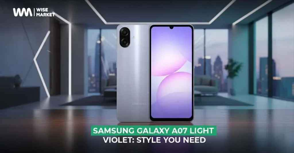 Samsung Galaxy A07 Light Violet: Style You Need