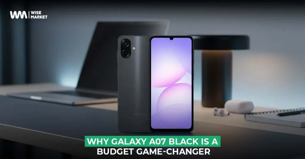 Why Galaxy A07 Black Is a Budget Game-Changer