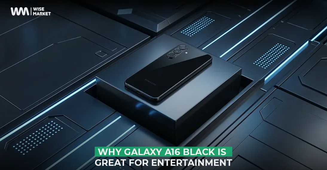 Why the Samsung Galaxy A16 in Black is Perfect for Multitasking and Entertainment