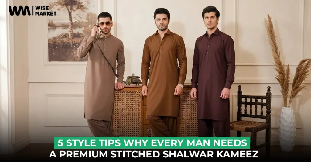 5 Style Tips: Why Every Man Needs a Premium Stitched Shalwar Kameez