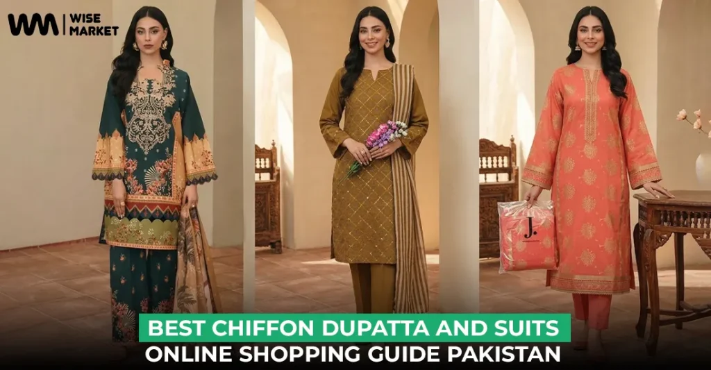 Best Chiffon Dupatta and Suits Online Shopping Guide Pakistan