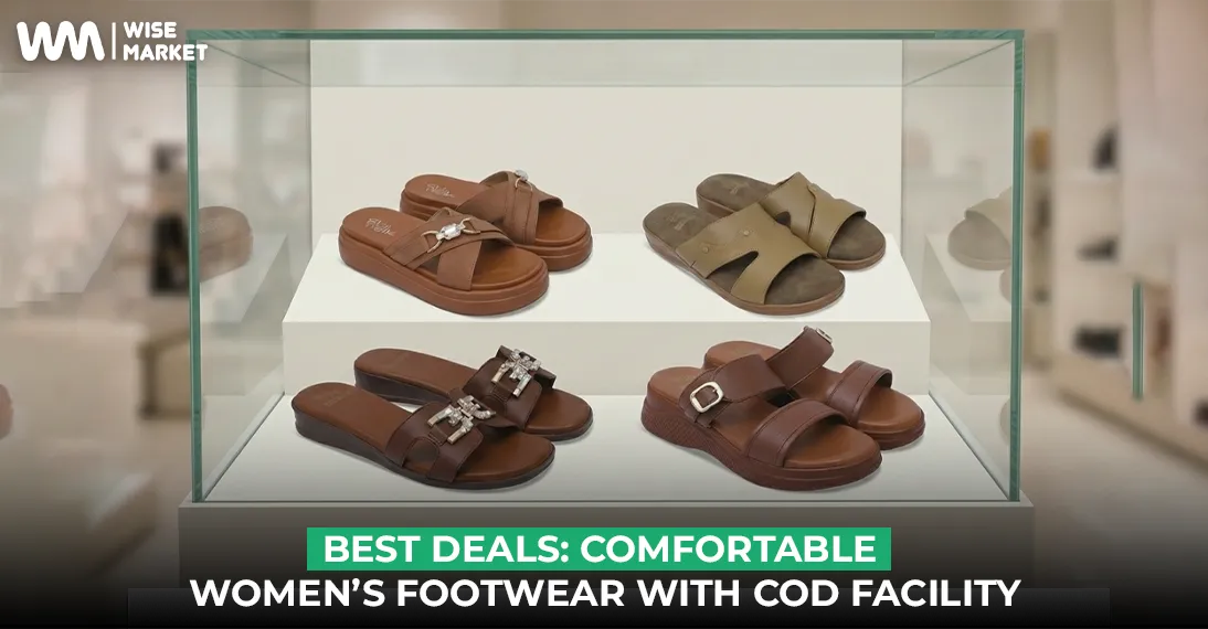 Best Deals: Comfortable Women’s Footwear with COD Facility