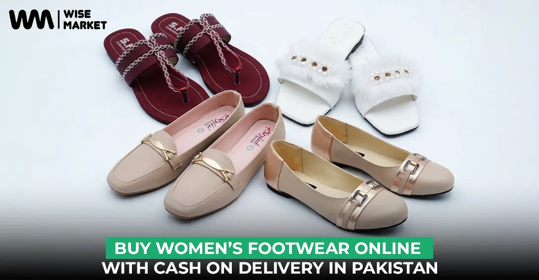 Buy Women’s Footwear Online with Cash on Delivery in Pakistan