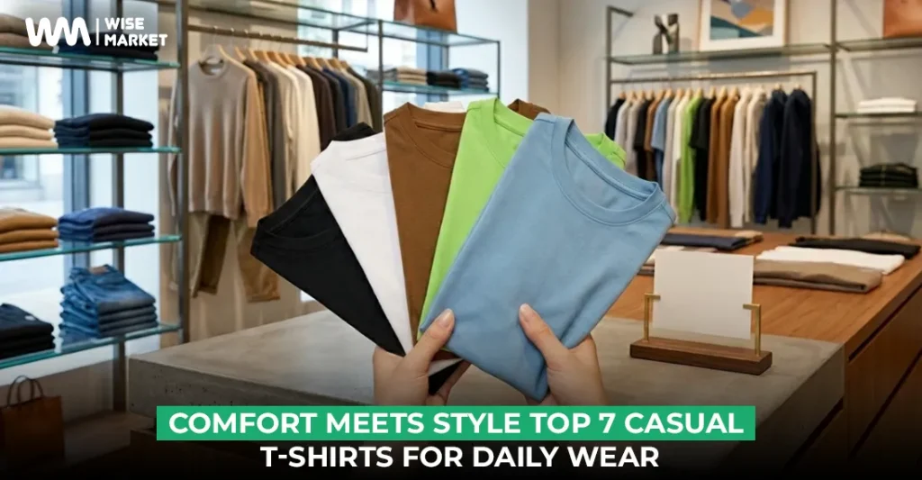 Comfort Meets Style: Top 7 Casual T-Shirts for Daily Wear