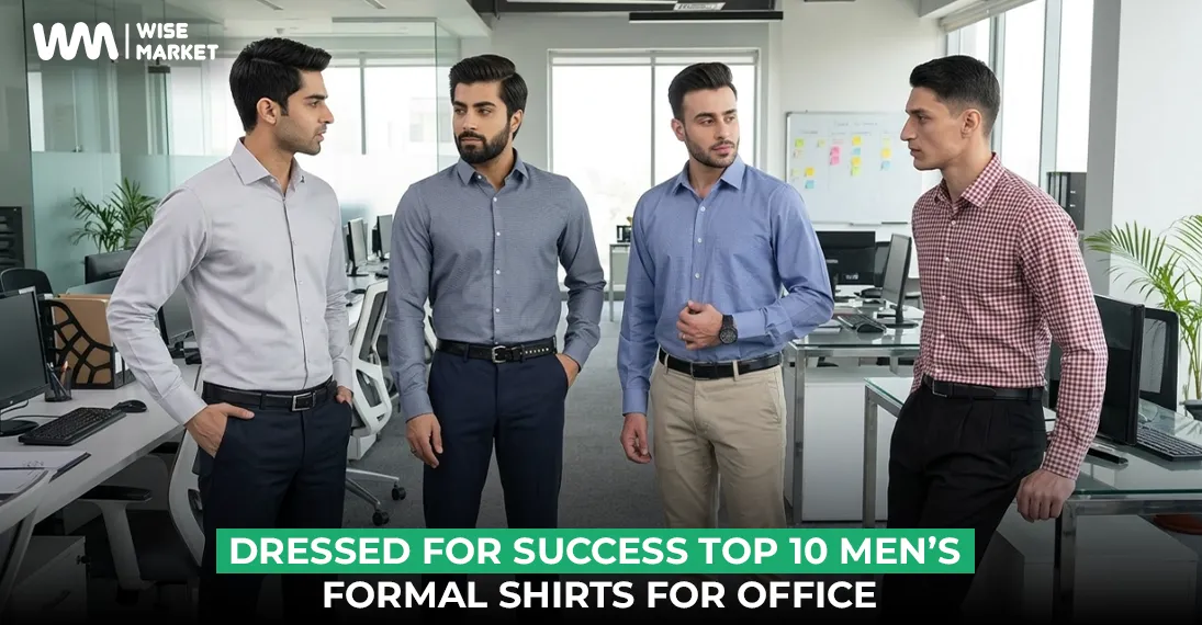 Dressed for Success: Top 10 Men’s Formal Shirts for Office