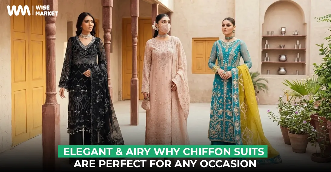 Elegant & Airy: Why Chiffon Suits are Perfect for Any Occasion