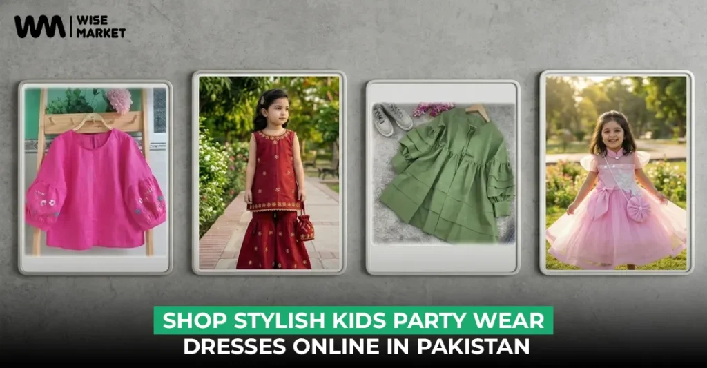 Shop Stylish Kids Party Wear Dresses Online in Pakistan