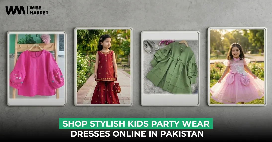 Shop Stylish Kids Party Wear Dresses Online in Pakistan