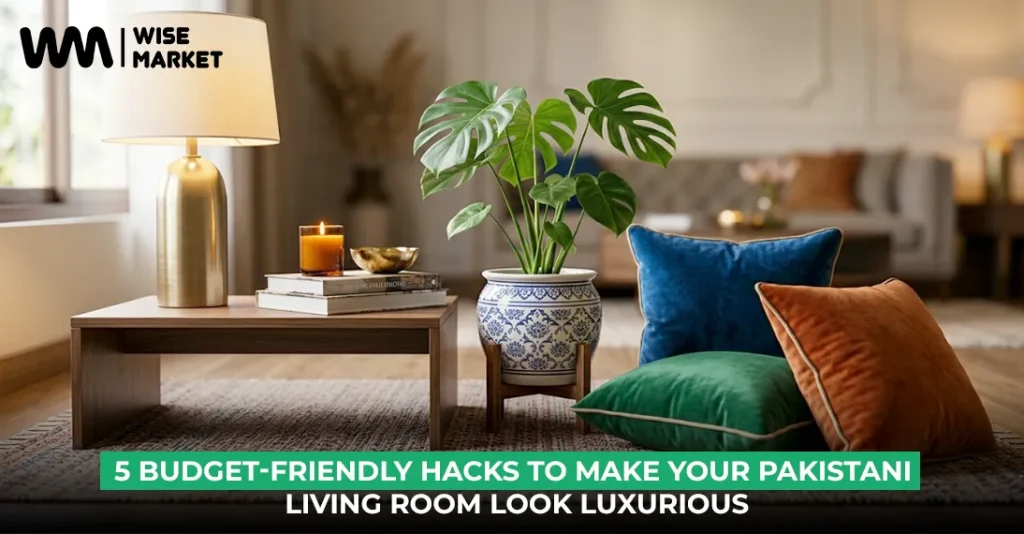 5 Budget-Friendly Hacks to Make Your Pakistani Living Room Look Luxurious