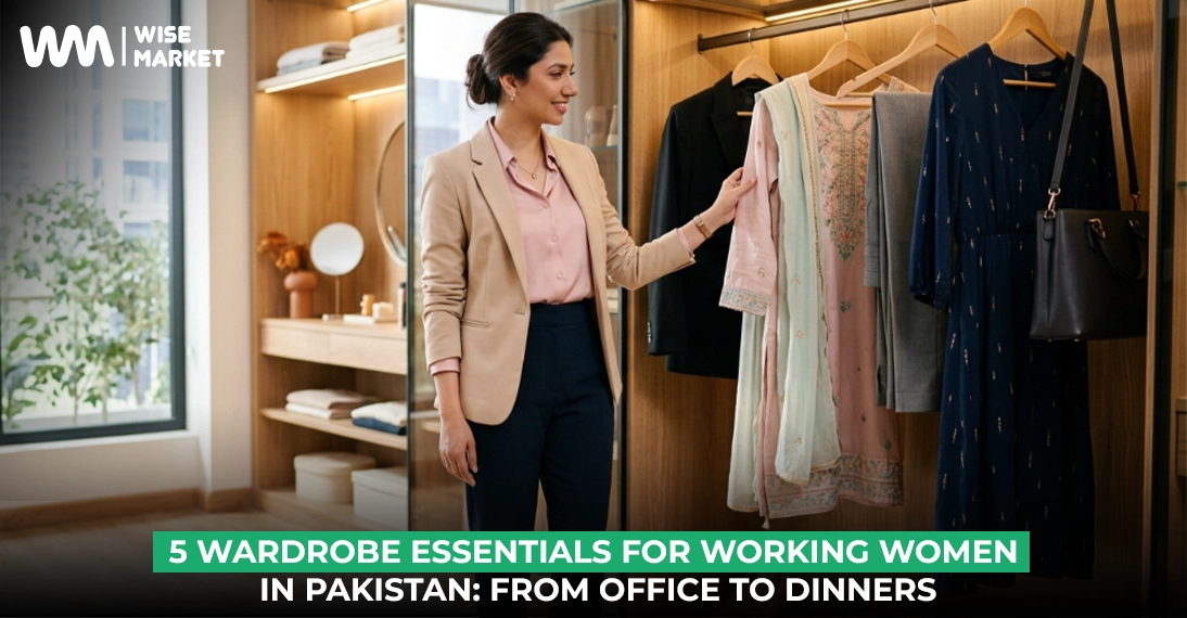 5 Wardrobe Essentials for Working Women in Pakistan: From Office to Dinners