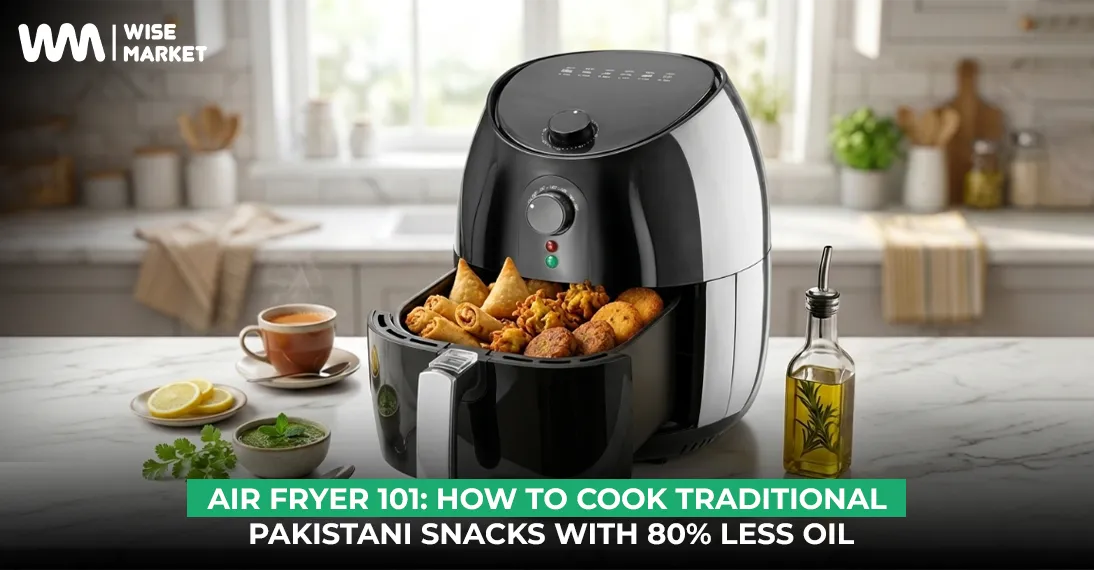 Air Fryer 101: How to Cook Traditional Pakistani Snacks with 80% Less Oil