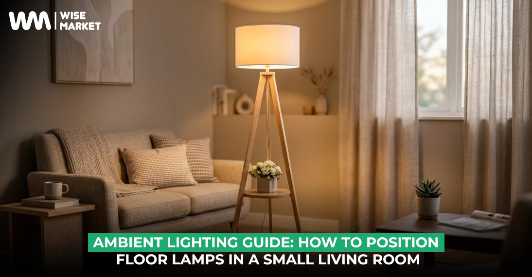 Ambient Lighting Guide: How to Position Floor Lamps in a Small Living Room