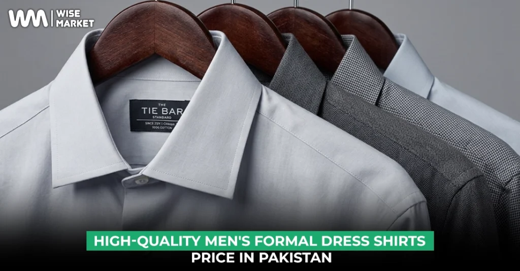 High-Quality Men's Formal Dress Shirts
