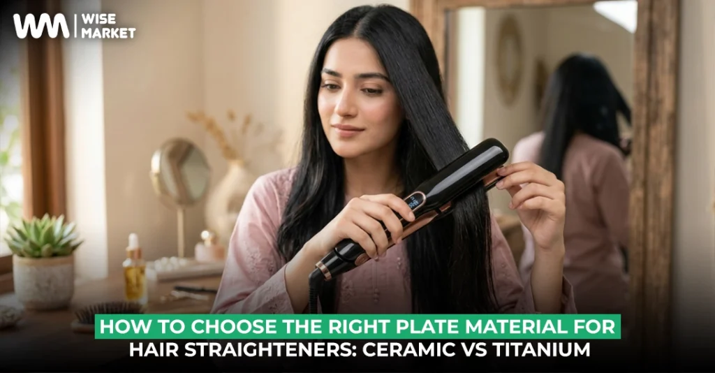 How to Choose the Right Plate Material for Hair Straighteners Ceramic vs Titanium
