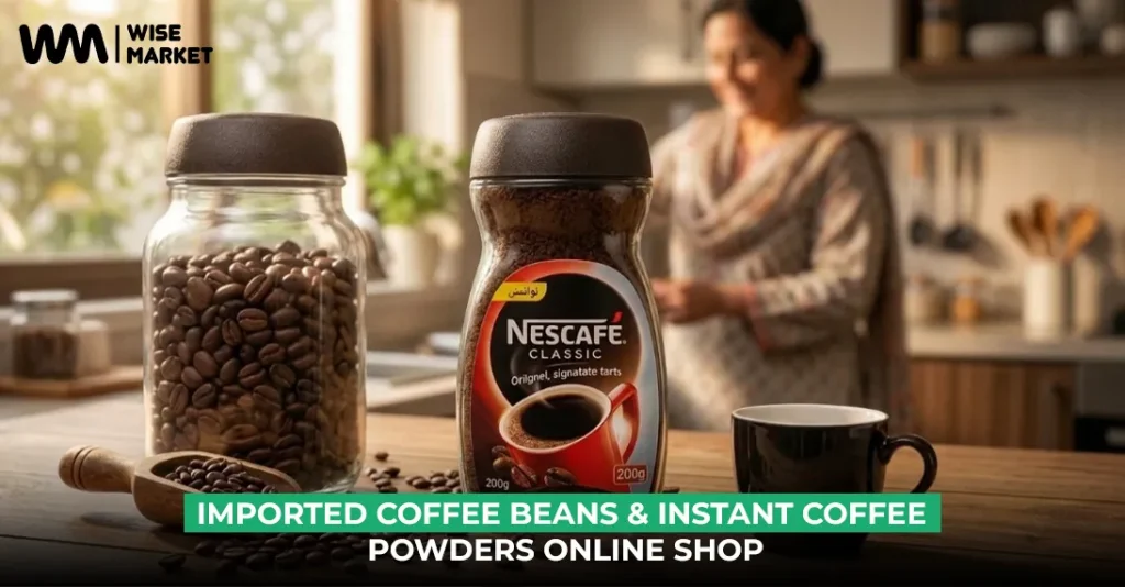 Imported Coffee Beans & Instant Coffee Powders Online Shop
