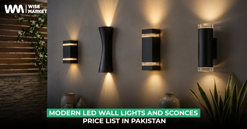 Modern LED Wall Lights and Sconces Price List in Pakistan