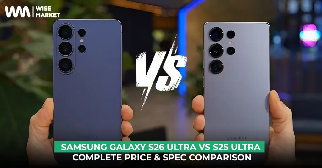 Samsung Galaxy S26 Ultra vs S25 Ultra_ Complete Price & Spec Comparison
