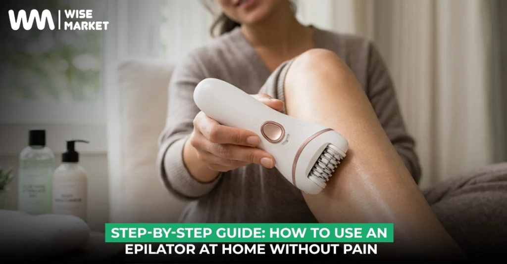 Step-by-Step Guide How to Use an Epilator at Home Without Pain