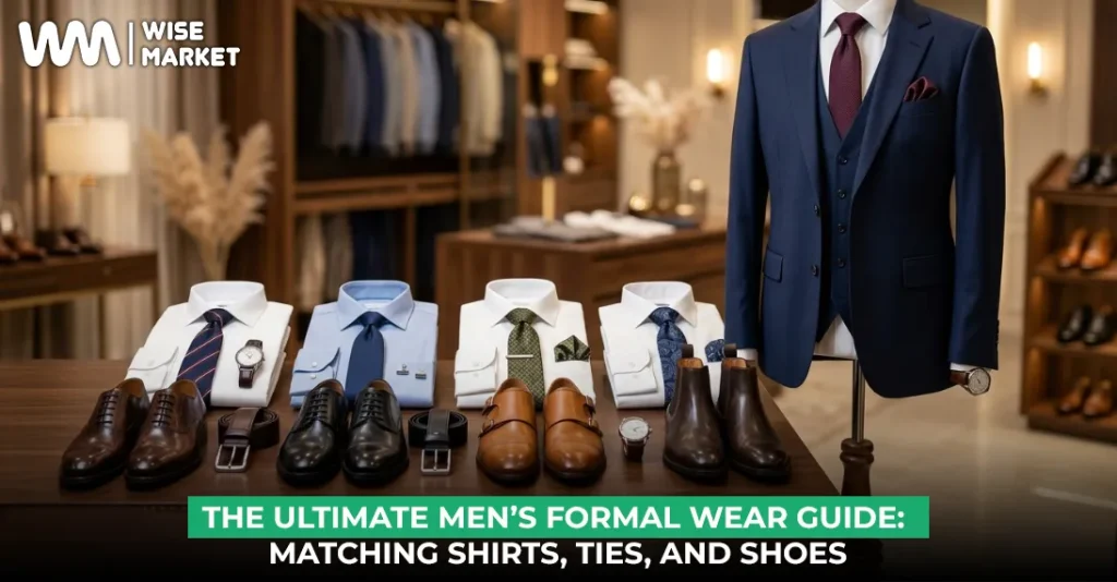The Ultimate Men’s Formal Wear Guide_ Matching Shirts, Ties, and Shoes