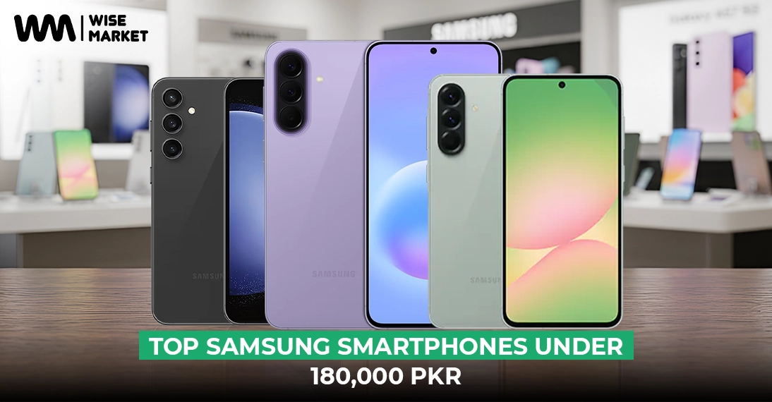 Top Samsung Smartphones Under 180,000 PKR (2026)