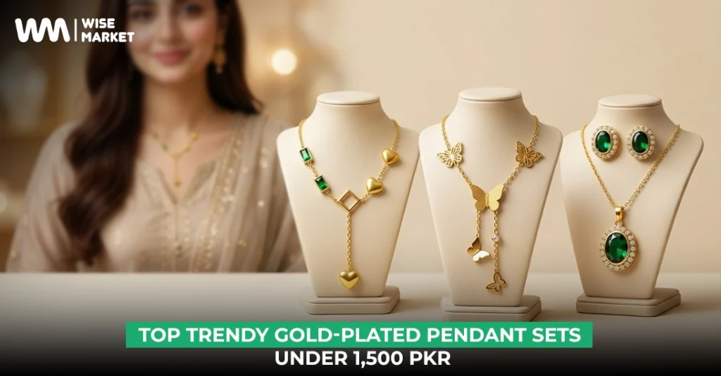 Top Trendy Gold-Plated Pendant Sets